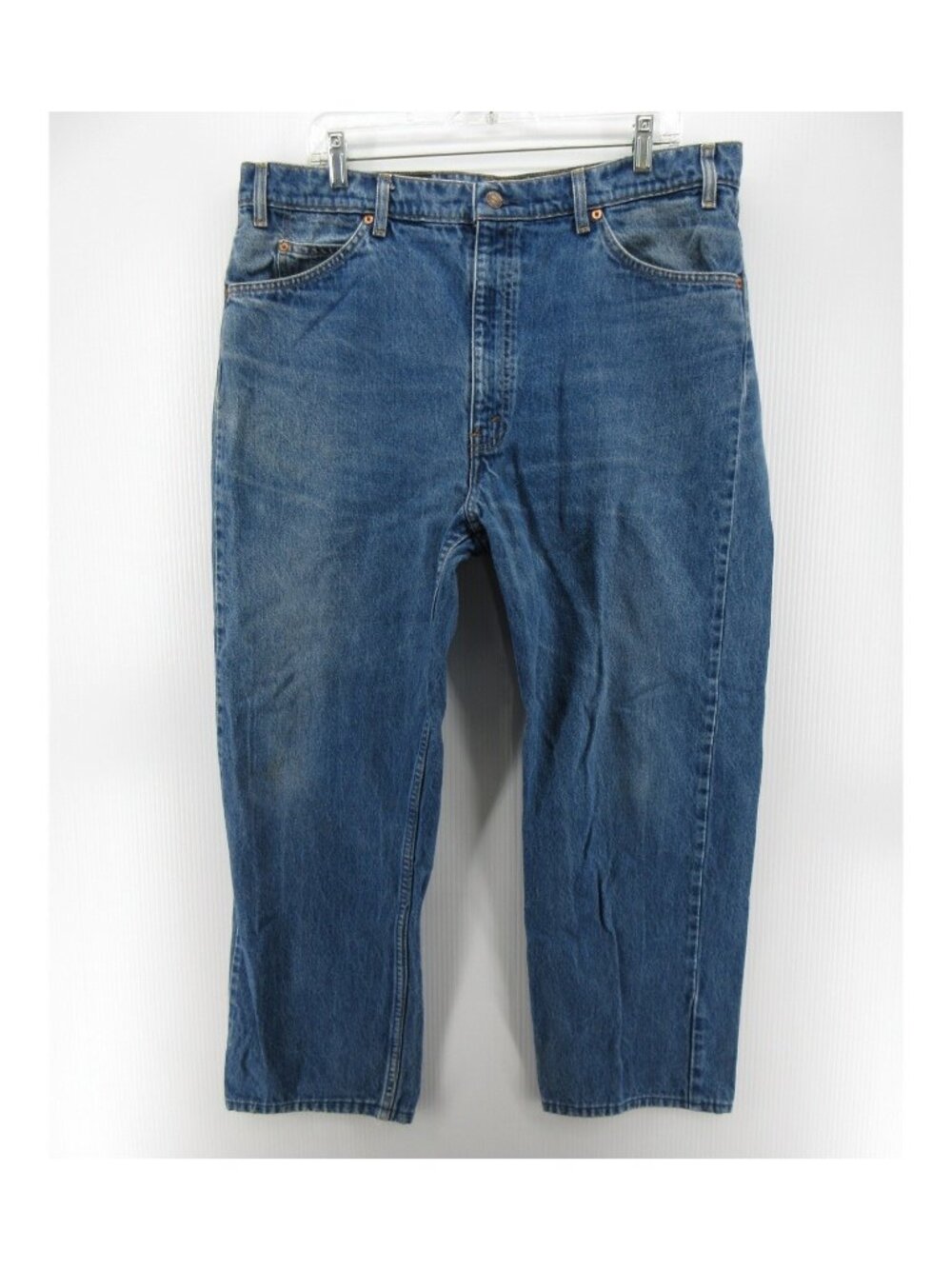 VINTAGE Levis 505 Jeans 40X32 (38X27) Straight Leg Orange Tab 90s *